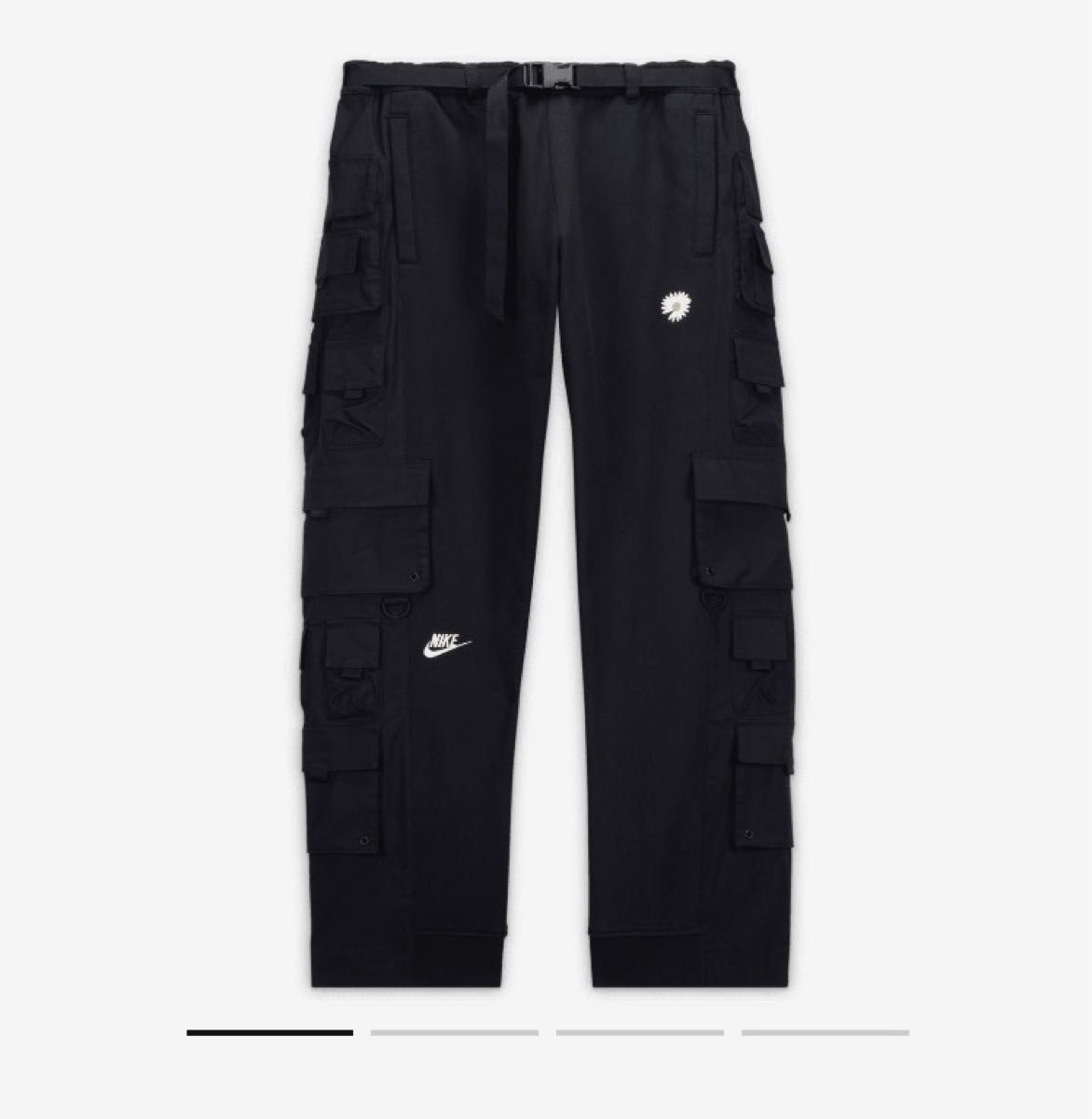 PEACEMINUSONE PMO x NIKE Wide Pants Black Sサイズ ピースマイナス