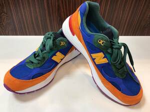 New Balance ニューバランス ローカットスニーカー マルチカラー 26.5cm M992MC USA製 JS-402722