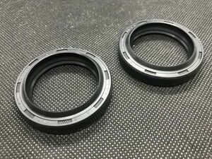 SUZUKI 51153-40A00 互換 35Φ 廃止部品 フロントフォークシール オイルシール ゴム ２個 RG250Γ ガンマ 35mm