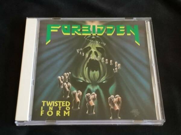 Twisted into form　(国内盤-1990年) / Forbidden フォビドゥン　検索)　Exodus Testament Overkill Death angel Vio-lence Flotsam