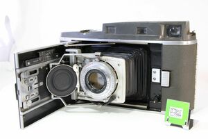 【同梱歓迎】実用■POLAROID 120 + YASHICA YASHINON F4.7 127mm■シャッター全速完動■12450