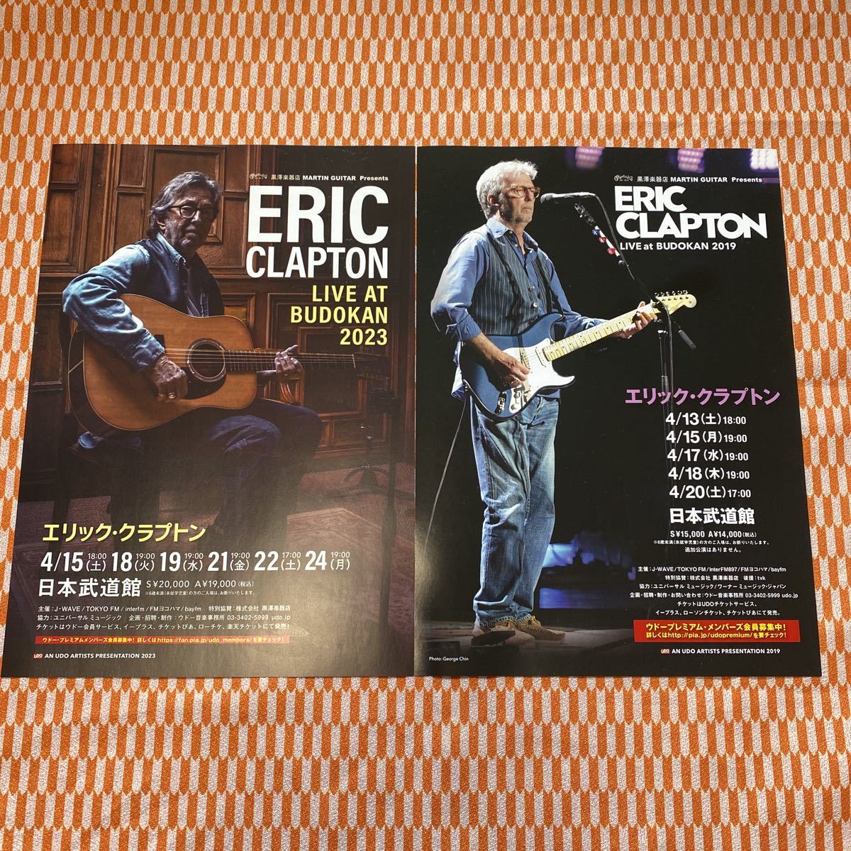 Erib Clapton デニムジャケット M クラプトン 武道館 2023 ブランドの