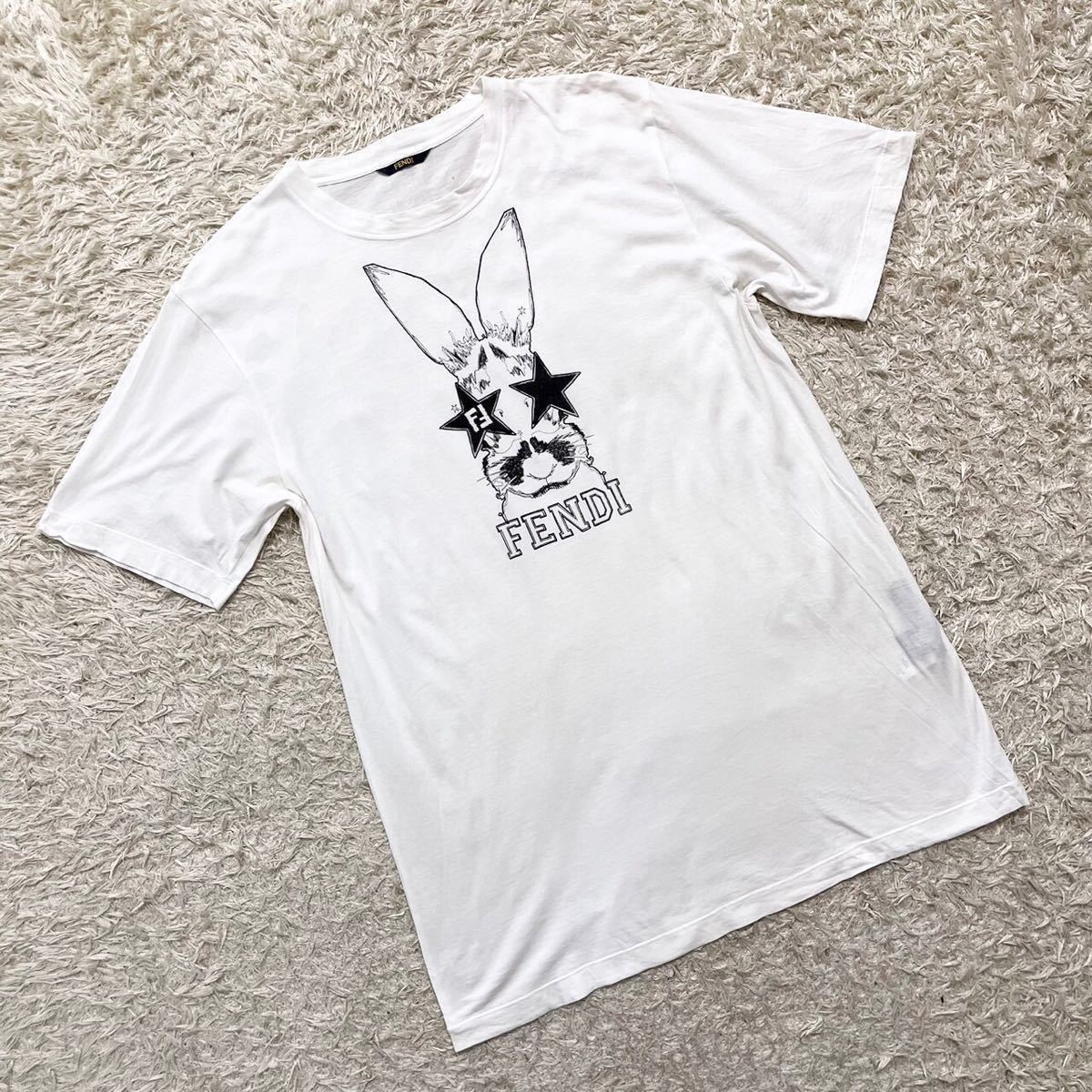 まとめ買い】 FENDI袖リボン黒白ズッカ柄メッシュ長袖トップス36S位
