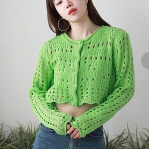 by muni:r ニットカーディガン