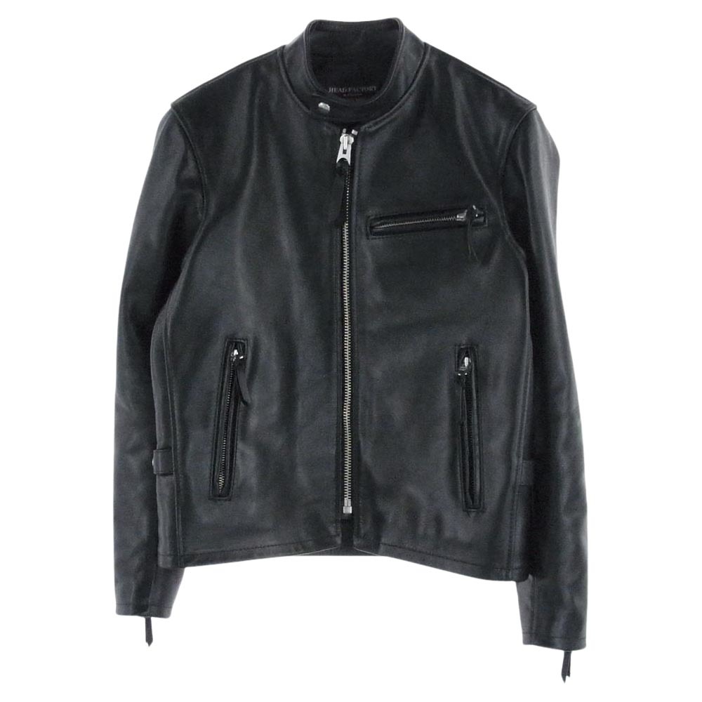 5%OFF】 【KADOYA HEAD FACTORY】ディアスキン レザーシャツ M バイク
