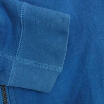 VISVIM ビズビム 12SS 0112105010021 INDIGO HOODIE F.Z. GIZA インディゴ フーディ ジップ パーカー ブルー系 2【中古】_画像6