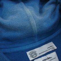 VISVIM ビズビム 12SS 0112105010021 INDIGO HOODIE F.Z. GIZA インディゴ フーディ ジップ パーカー ブルー系 2【中古】_画像7