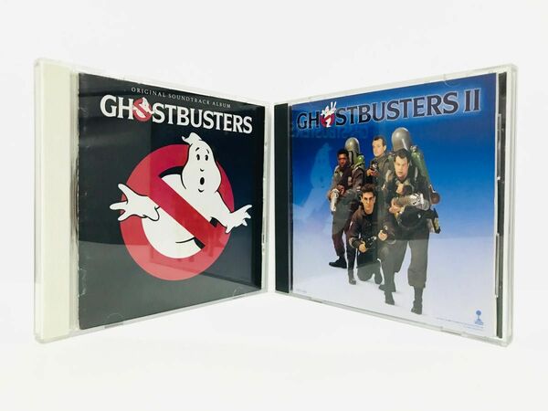 【廃盤】映画『ゴーストバスターズ』1&2シリーズサントラCD2枚セット／国内盤