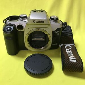 【ストラップ付き】キャノン Canon EOS 55 ボディ　フィルム一眼レフカメラ