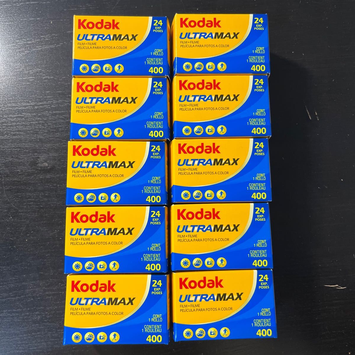 Kodak カラーネガフィルム UltraMAX 400 36枚撮り 10本