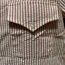 70s brooks brothers shirt usa 6button 70年代 新品 アメリカ製 シアサッカー シャツ デッドストック 6ボタン オールドブルックス 60s_画像6