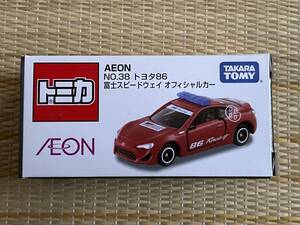 イオン トミカ 第38弾 トヨタ86 富士スピードウェイ オフィシャルカー AEON チューニングカーシリーズ 未開封