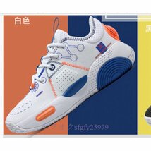 A523F☆新品スニーカー　メンズ　カジュアル シューズ 防滑　学生　ジュニア　運動靴　厚底　ファッション　B_画像2