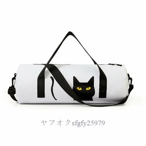 A626H新品人気◆レディース　ハンドバッグ　水泳バッグ　ジム　アウトドア　フィットネス　 猫 防水 水泳