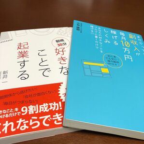 【新古本2冊セット】ブログ／プチ起業