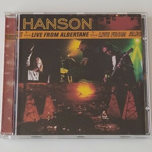 【輸入盤CD】HANSON / LIVE FROM ALBERTANE (3145382402) ハンソン / ライヴ・フロム・アルバテーン 98年シアトルライヴ録音盤
