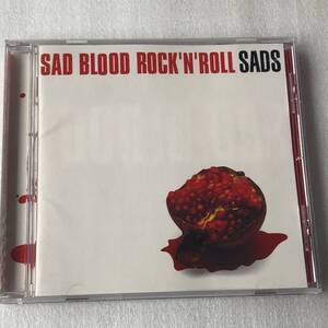 中古CD SADS サッズ/SAD BLOOD ROCK'N'ROLL 1st 日本産,ポスト・パンク系