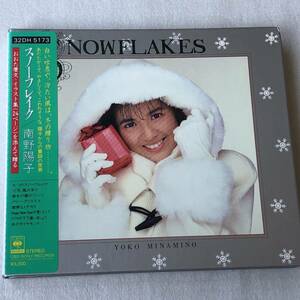 中古CD 南野 陽子/SNOWFLAKES スノーフレイク(初回盤:イラスト集付属) 6th(1988年) 日本産,J-POP系