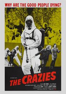  poster * The *k Lazy z/ small .. vessel. ..(The Crazies)* George *A*romero/ horror 