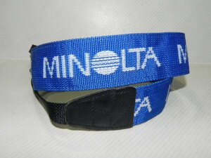 Minolta strap ( blue + white )