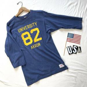 美品！7０ｓチャンピオンバートリコタグナンバリングフットボールビンテージＴシャツＵＳＡ製アメリカ米国7０年代ヴィンテージChampion