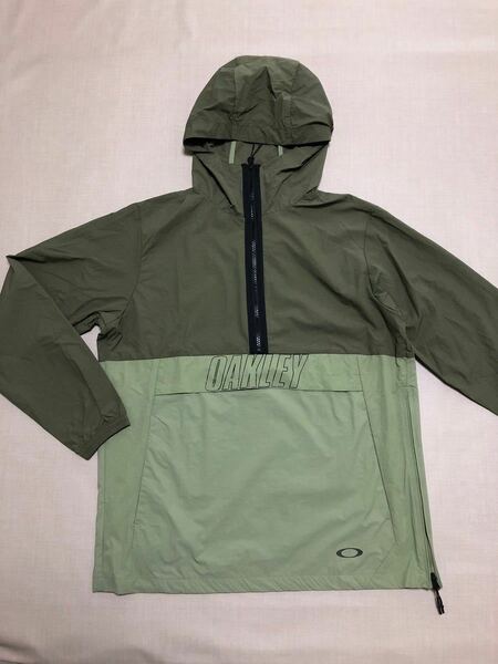 送料無料◆新品◆OAKLEY オークリー Atwr19 Firm Anorak◆(S)◆412741JP-86V◆ハーフジップ ウィンドジャケット