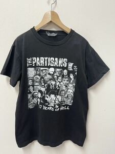 送料¥185 THE PARTISANS バンドTシャツ UKハードコアパンクビンテージ