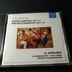 《4/17/23出品》バッハ：コーヒー＆結婚・カンタータ／アメリング、コレギウム・アウレウム合奏団