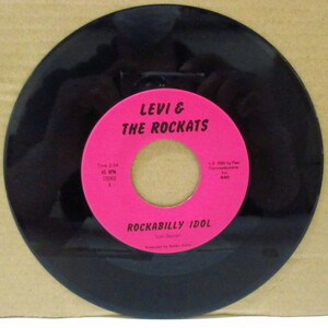 LEVI & THE ROCKATS-Rockabilly Idol (Japan 90's 再発 7/ラージホールセ