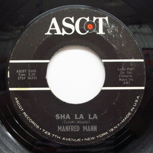 MANFRED MANN-Sha La La / John Hardy (US:Orig.)