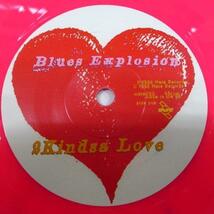 JON SPENCER BLUES EXPLOSION, THE-2 Kindsa Love (UK 限定ピンクヴァイナル 7-レアステッカー付きジャケ/New 廃盤) 残少！_画像3