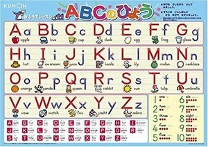 くもんのおふろでレッスン　ABCのひょう　公文　KUMON アルファベット　箱傷み有り