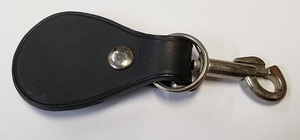 [ outlet special price ] leather ( cow leather ) key holder color : black 