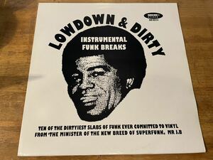 LOWDOWN & DIRTY INSTRUMENTAL FUNK BREAKS LP FUNK INST グレートトラック多数収録のファンクインスト集!