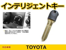 エマージェンシーキー プリウス ボタン 交換に リペア スペアキー トヨタ スマートキー用車 かぎ 純正品質 キーレス 新品_画像1