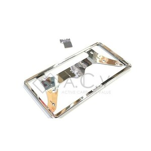 【正規品】 スズキ純正部品 MA15S ソリオ G G4 X X-DJE S S-DJE 2012/6～2016/6 ナンバープレートリム 1枚 樹脂 ナンバー枠