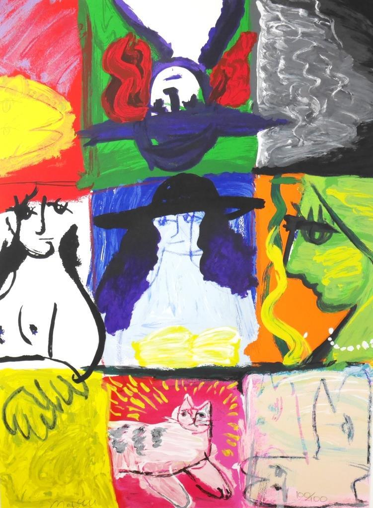 マイケルルー「2Women」版画 女性 猫 直筆サイン 限定ナンバー Yahoo!オークション -「マイケル ルー」の落札相場・落札価格