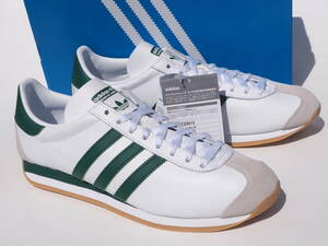 デッド!! 希少!! 新品 US 7 1/2 ・25,5cm 日本企画 20年adidas カントリー COUNTRY OG 白ｘ緑 レザー 天然皮革