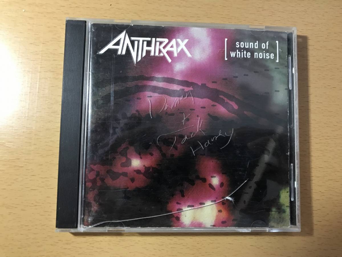 ブラジル盤プロモ ANTHRAX / Sound Of White Noise-