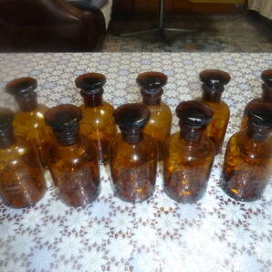 茶褐色試薬ビン(SINKO) 120ml 10個セット