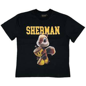 [並行輸入品] drew house ドリューハウス 3d sherman プリント 半袖 Tシャツ (ブラック) (S)