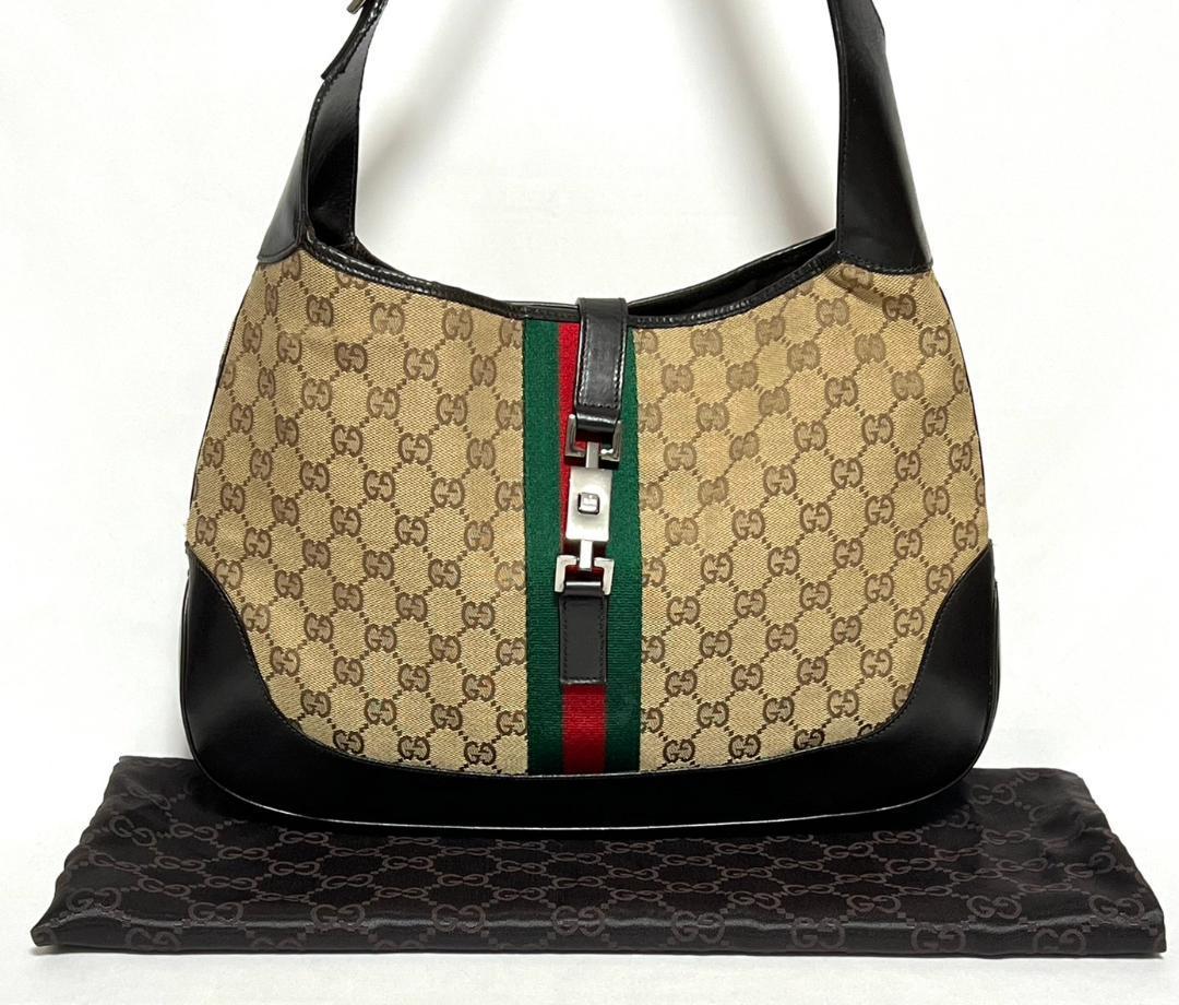 GUCCI ジャッキー チェーン バッグ GGキャンバス HB01811|PayPayフリマ