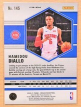 HAMIDOU DIALLO (ハミドゥ・ディアロ) 2020-21 MOSAIC PRIZM トレーディングカード 【NBA,デトロイト・ピストンズ Detroit Pistons】_画像2