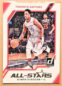 DEMAR DEROZAN (デマーデローザン) 2017-18 ALL-STARS トレーディングカード 14 【NBA,トロントラプターズ,TRONTO RAPTORS】