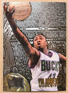 VIN BAKER (ヴィン・ベイカー) 1995 FLEER METAL '95-'96 トレーディングカード 61 【NBA BUCKS バックス】