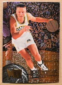 DETLEF SCHREMPF (デトレフ・シュレンプ) 1995 FLEER METAL '95-'96 トレーディングカード 80 【NBA シアトルスーパーソニックス】