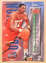 HAKEEM OLAJUWON (アキームオラジュワン) 1995 FLEER METAL '95-'96 トレーディングカード 40 【NBA,ROCKETS,ロケッツ】_画像2