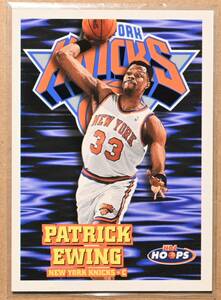 PATRICK EWING (パトリック・ユーイング) 1997 SKYBOX HOOPS トレーディングカード 102 【NBA,ニューヨーク・ニックス,New York Knicks】