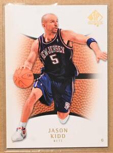 JASON KIDD (ジェイソン・キッド) 2008 AUTHENTIC トレーディングカード 54 【NBA ニュージャージーネッツ NETS】