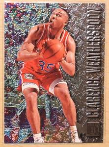 CLARENCE WEATHERSPOON (クラレンス・ウェザースプーン) 1996 SKYBOX FLEER METAL '96-'97 トレーディングカード 【NBA シクサーズ 76ers】